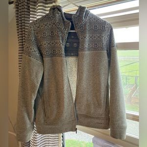 Patagonia Better Sweater grey hooded fleece sweatshirt M